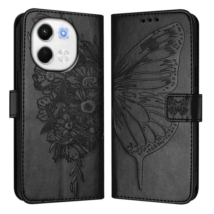 For Tecno Spark 30 5G / 6 Neo 5G Embossed Butterfly Leather Phone Case