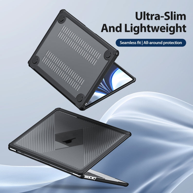 For MacBook Air 13.6 2022/2024 A2681 DUX DUCIS LCGH Laptop Frosted Protective Case