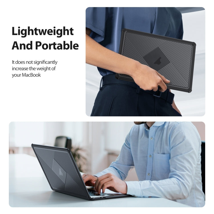 For MacBook Pro 13.3 2016-2021 DUX DUCIS LCGH Laptop Frosted Protective Case