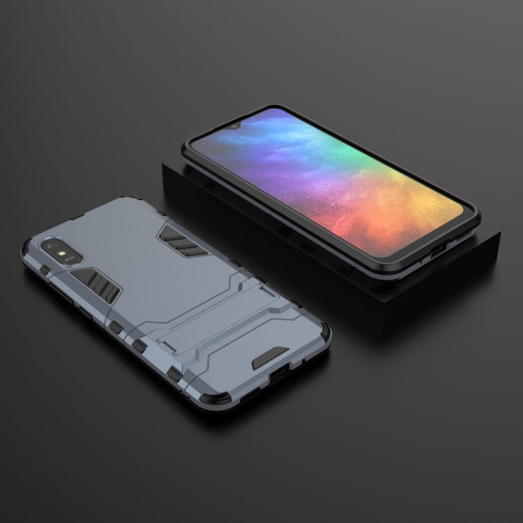 For Xiaomi Redmi 9A PC + TPU Shockproof Protective Case with Holder