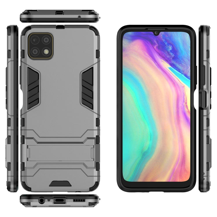 For Huawei Enjoy 20 PC + TPU Shockproof Protective Case with Holder