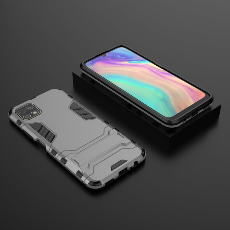 For Huawei Enjoy 20 PC + TPU Shockproof Protective Case with Holder