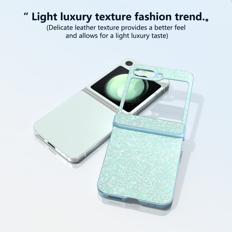 For Samsung Galaxy Z Flip5 Glitter Powder Diamond Paint Shockproof Phone Case