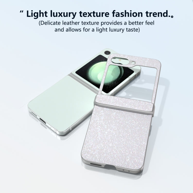 For Samsung Galaxy Z Flip5 Glitter Powder Diamond Paint Shockproof Phone Case