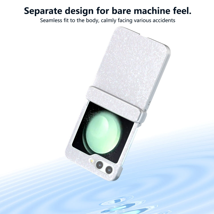 For Samsung Galaxy Z Flip5 Glitter Powder Diamond Paint Shockproof Phone Case