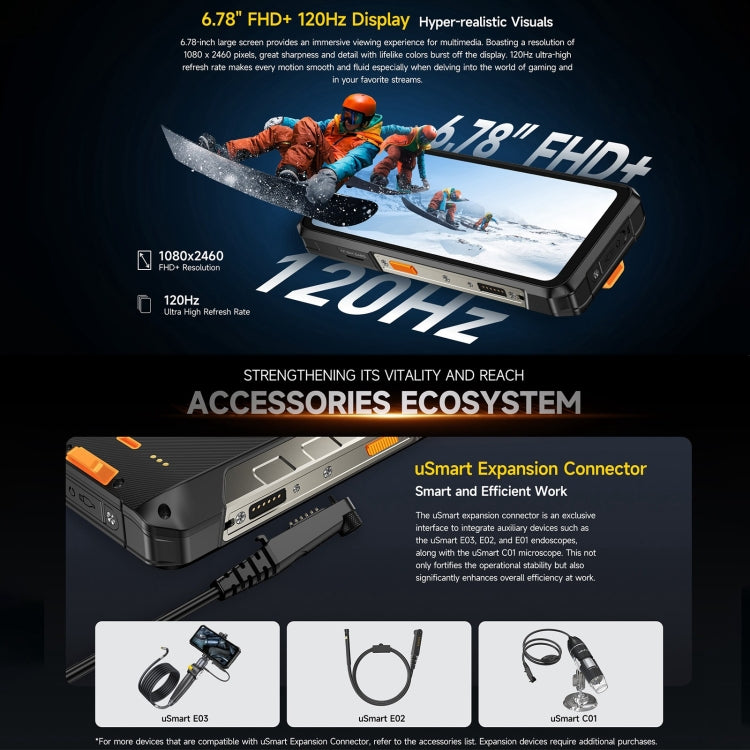 [HK Warehouse] Ulefone Armor 26 Ultra Rugged Phone, 12GB+512GB, 6.78 inch Android 13 MediaTek Dimensity 8020 Octa Core, Network: 5G, NFC - Black