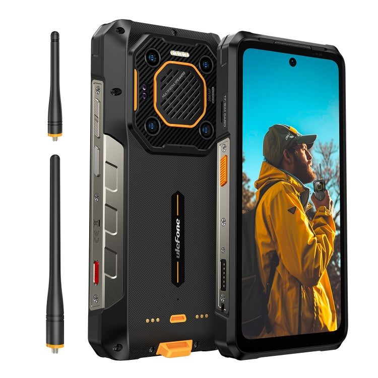 [HK Warehouse] Ulefone Armor 26 Ultra Walkie-Talkie Version Rugged Phone, 12GB+512GB, 6.78 inch Android 13 MediaTek Dimensity 8020 Octa Core, Network: 5G, NFC - Black