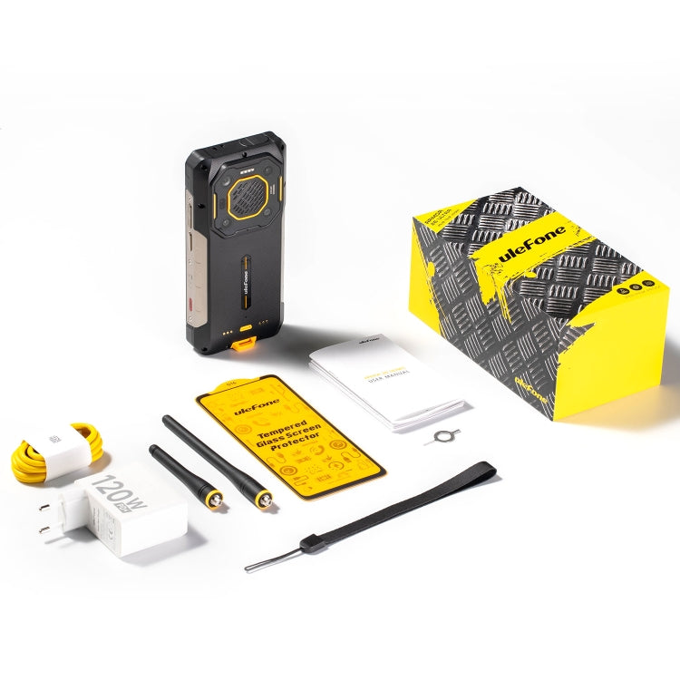 [HK Warehouse] Ulefone Armor 26 Ultra Walkie-Talkie Version Rugged Phone, 12GB+512GB, 6.78 inch Android 13 MediaTek Dimensity 8020 Octa Core, Network: 5G, NFC - Black
