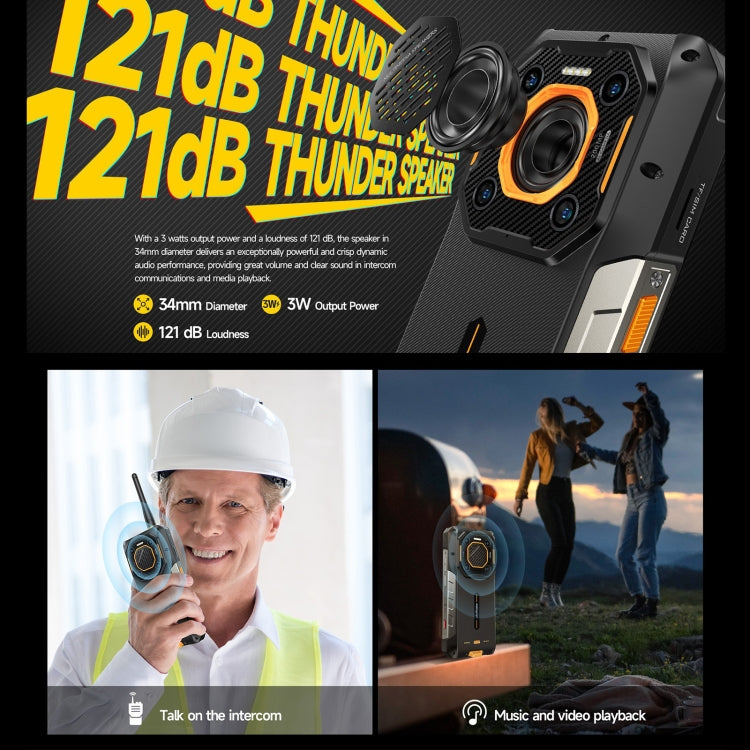 [HK Warehouse] Ulefone Armor 26 Ultra Walkie-Talkie Version Rugged Phone, 12GB+512GB, 6.78 inch Android 13 MediaTek Dimensity 8020 Octa Core, Network: 5G, NFC - Black