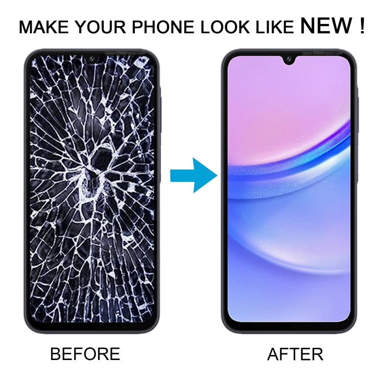 For Samsung Galaxy A15 5G SM-A156B 6.36inch OLED LCD Screen Digitizer Full Assembly with Frame