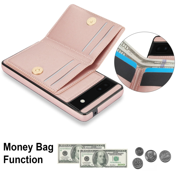 For Google Pixel 6a RFID Anti-theft Card Ring Holder Phone Case