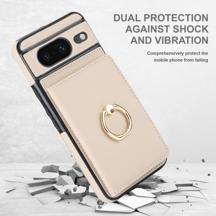 For Google Pixel 8 RFID Anti-theft Card Ring Holder Phone Case