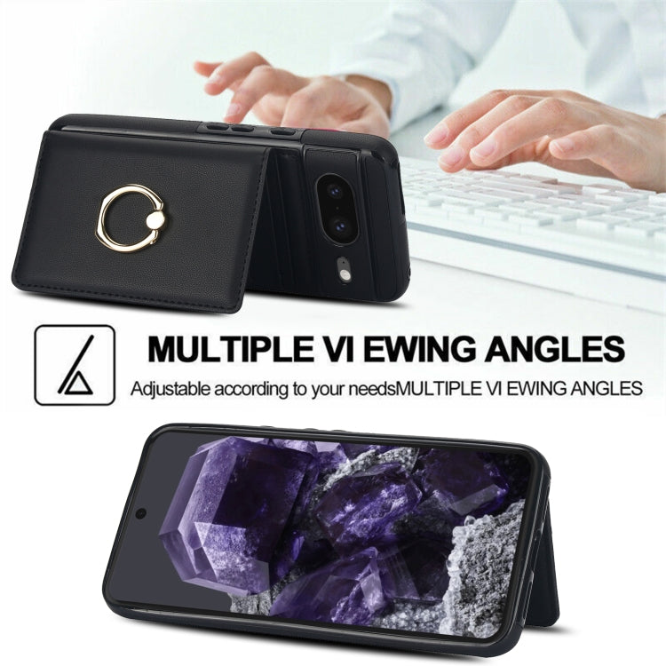 For Google Pixel 8 RFID Anti-theft Card Ring Holder Phone Case