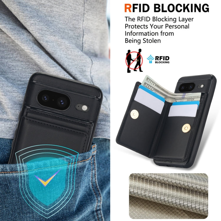 For Google Pixel 8 RFID Anti-theft Card Ring Holder Phone Case