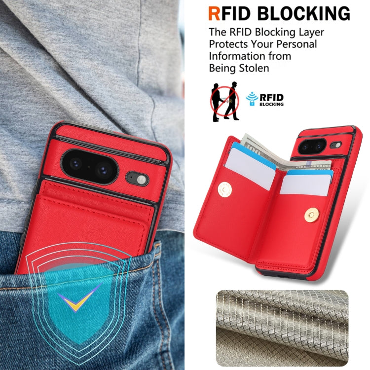 For Google Pixel 8 RFID Anti-theft Card Ring Holder Phone Case