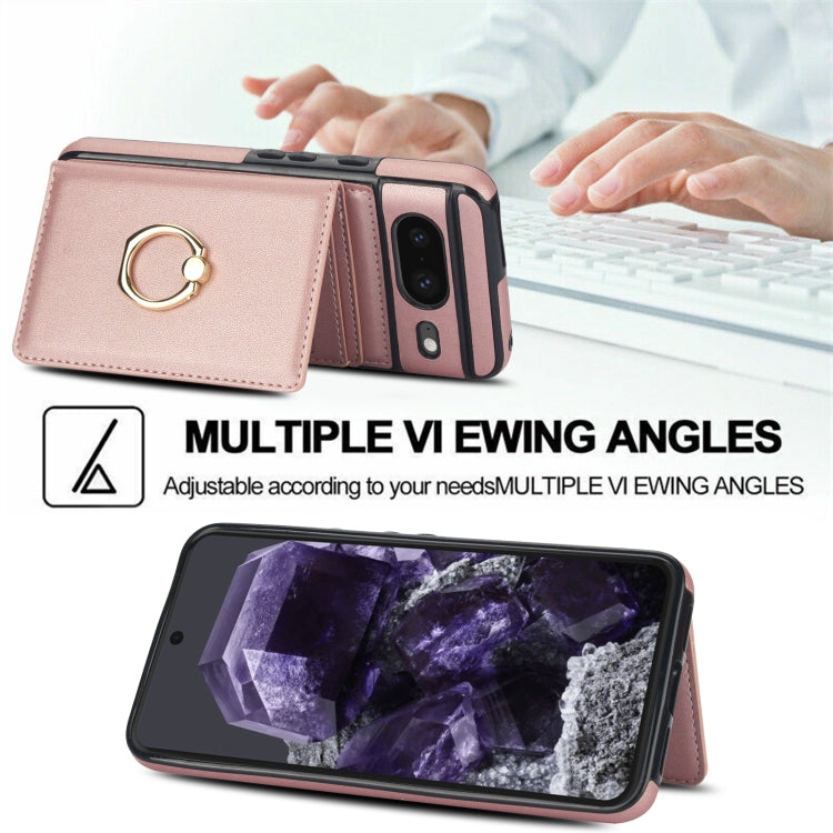 For Google Pixel 8 RFID Anti-theft Card Ring Holder Phone Case