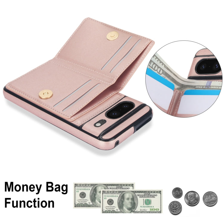 For Google Pixel 8 RFID Anti-theft Card Ring Holder Phone Case