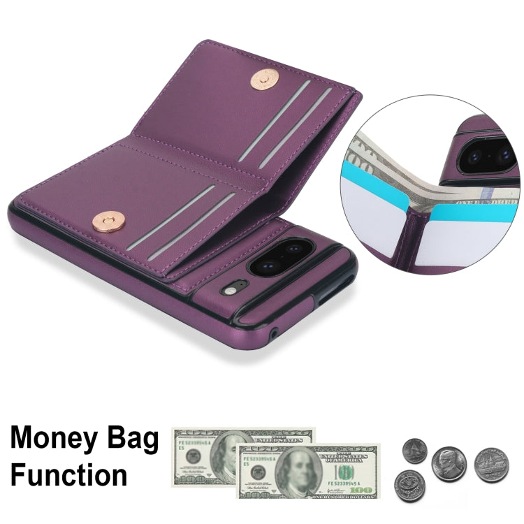 For Google Pixel 8 RFID Anti-theft Card Ring Holder Phone Case