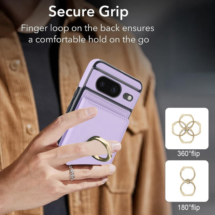 For Google Pixel 8 RFID Anti-theft Card Ring Holder Phone Case