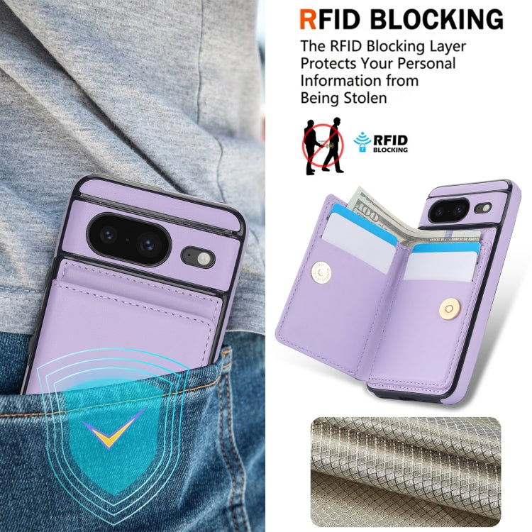 For Google Pixel 8 RFID Anti-theft Card Ring Holder Phone Case