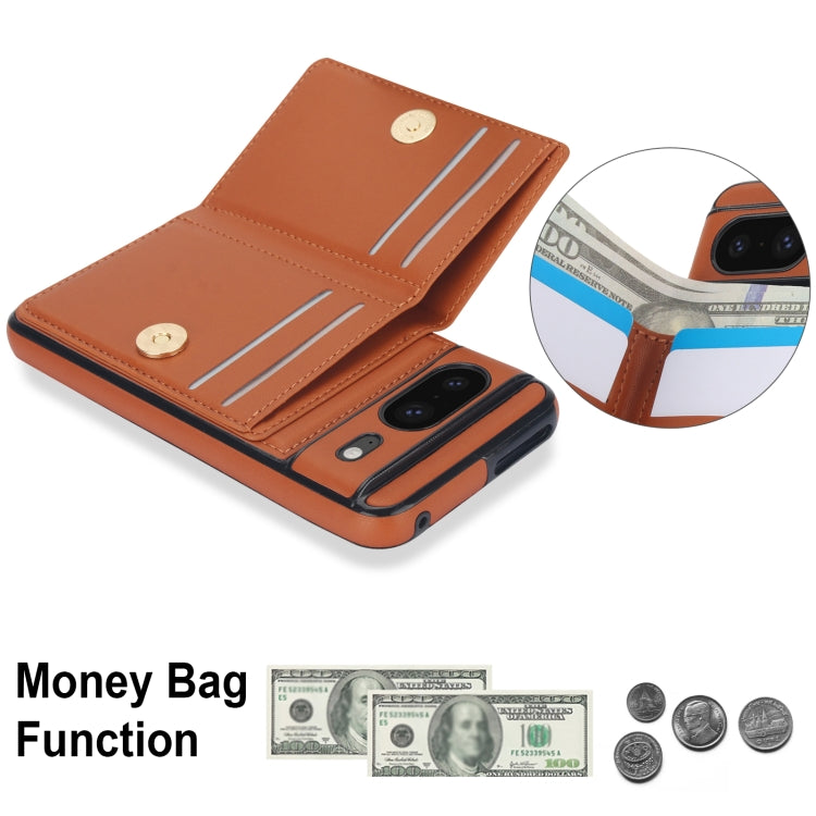 For Google Pixel 8 RFID Anti-theft Card Ring Holder Phone Case