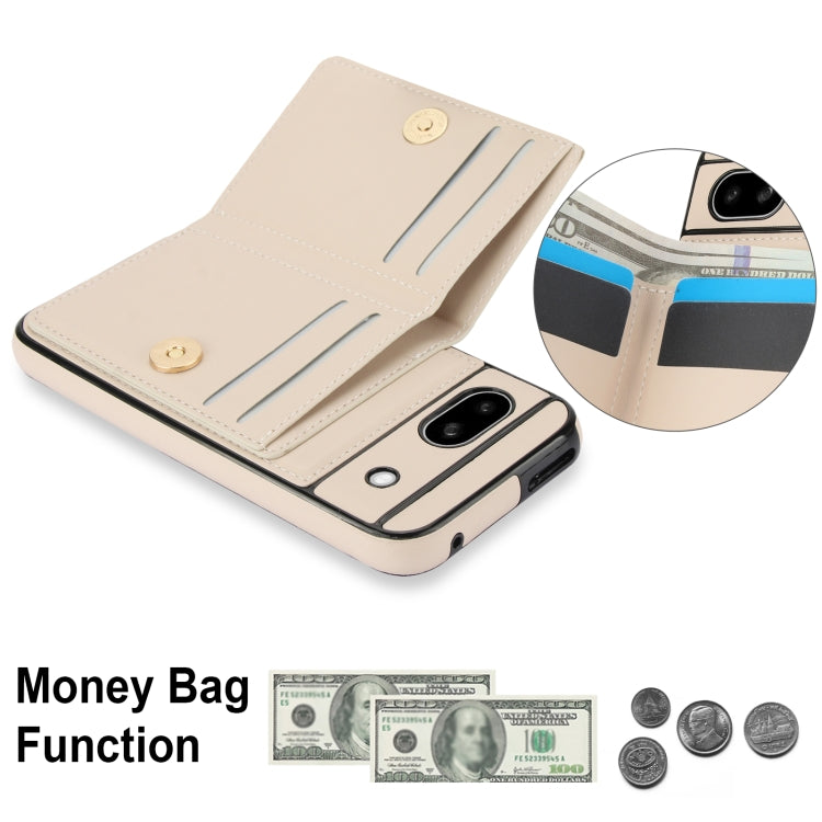 For Google Pixel 8a RFID Anti-theft Card Ring Holder Phone Case