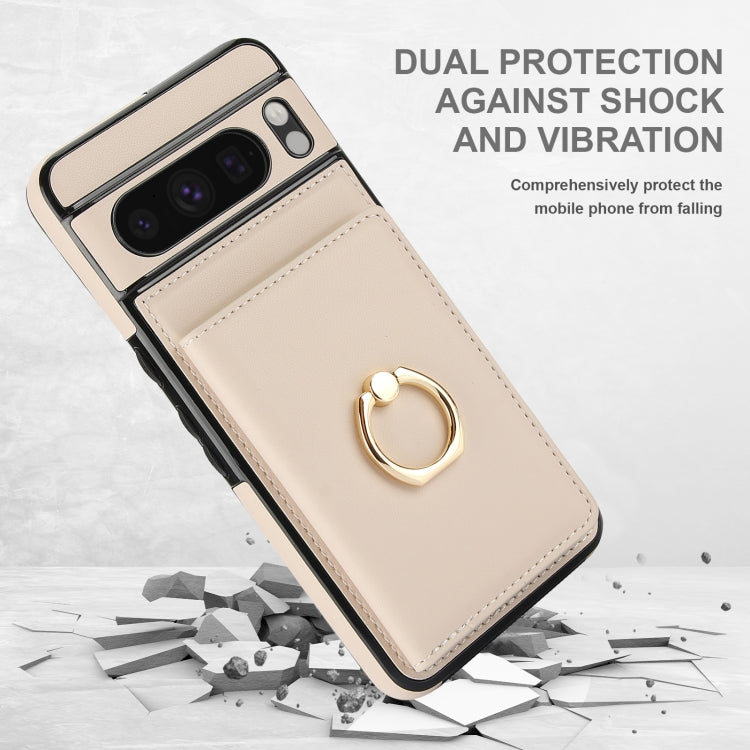 For Google Pixel 8 Pro RFID Anti-theft Card Ring Holder Phone Case
