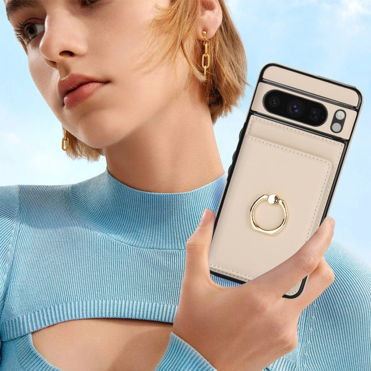 For Google Pixel 8 Pro RFID Anti-theft Card Ring Holder Phone Case