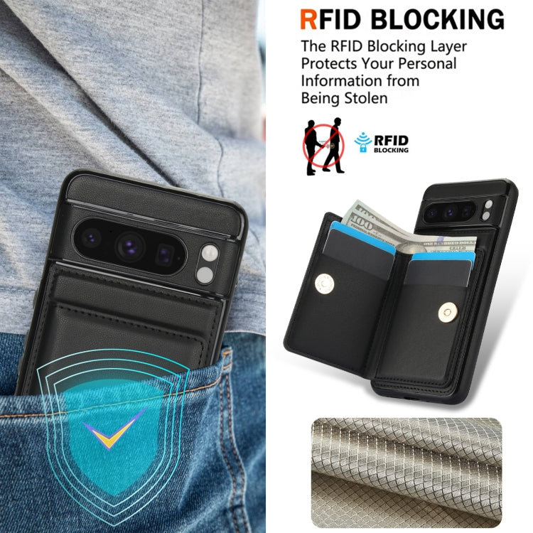 For Google Pixel 8 Pro RFID Anti-theft Card Ring Holder Phone Case