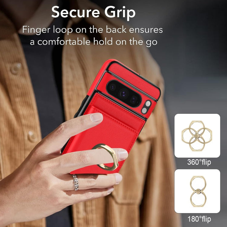 For Google Pixel 8 Pro RFID Anti-theft Card Ring Holder Phone Case