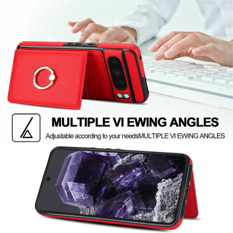 For Google Pixel 8 Pro RFID Anti-theft Card Ring Holder Phone Case