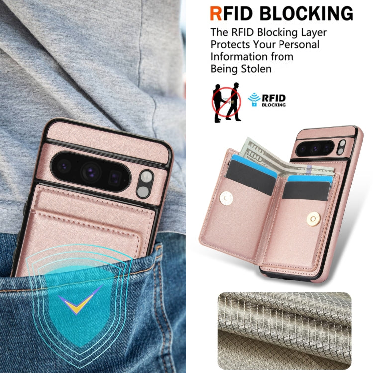 For Google Pixel 8 Pro RFID Anti-theft Card Ring Holder Phone Case