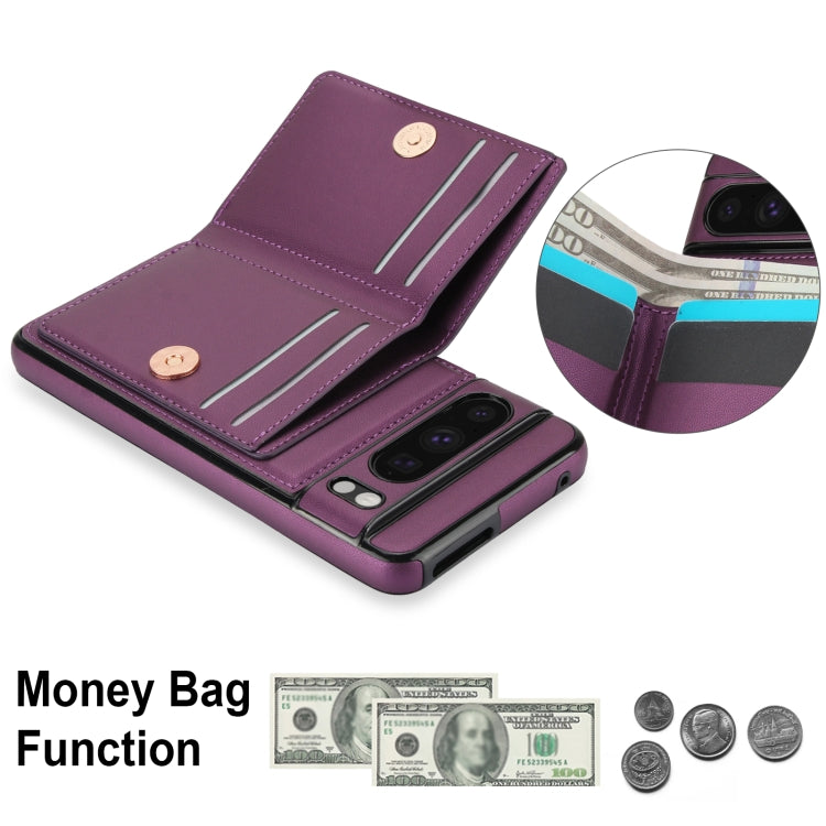 For Google Pixel 8 Pro RFID Anti-theft Card Ring Holder Phone Case