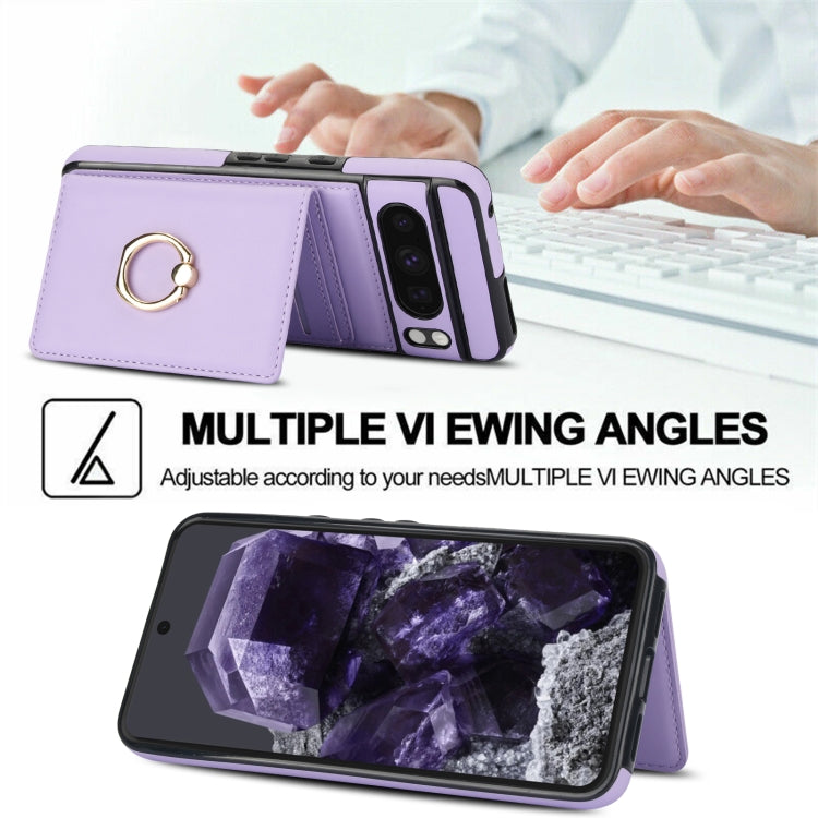 For Google Pixel 8 Pro RFID Anti-theft Card Ring Holder Phone Case