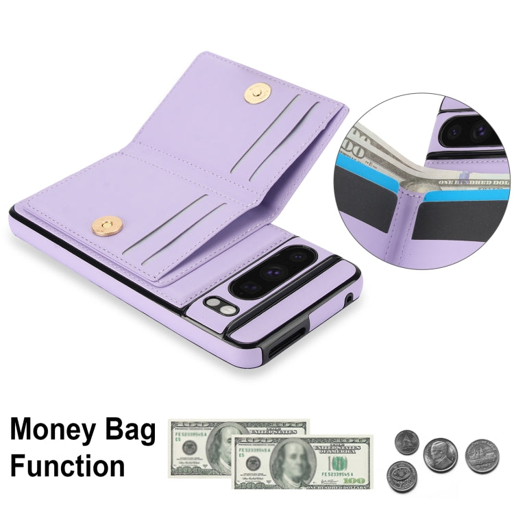 For Google Pixel 8 Pro RFID Anti-theft Card Ring Holder Phone Case