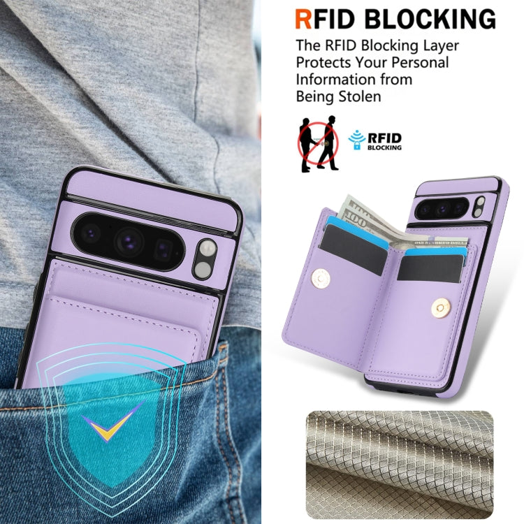 For Google Pixel 8 Pro RFID Anti-theft Card Ring Holder Phone Case