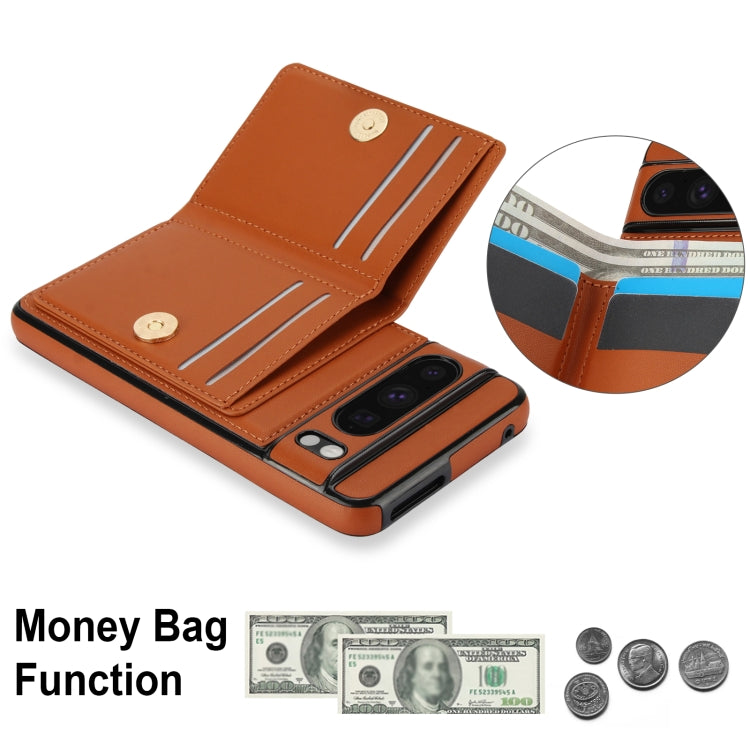 For Google Pixel 8 Pro RFID Anti-theft Card Ring Holder Phone Case