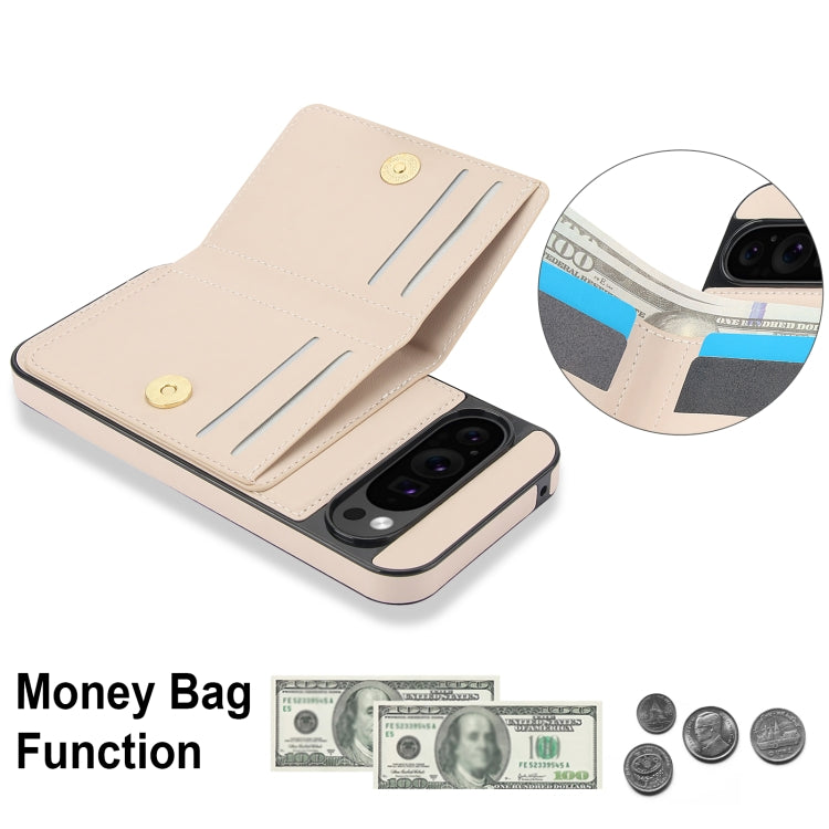 For Google Pixel 9 RFID Anti-theft Card Ring Holder Phone Case