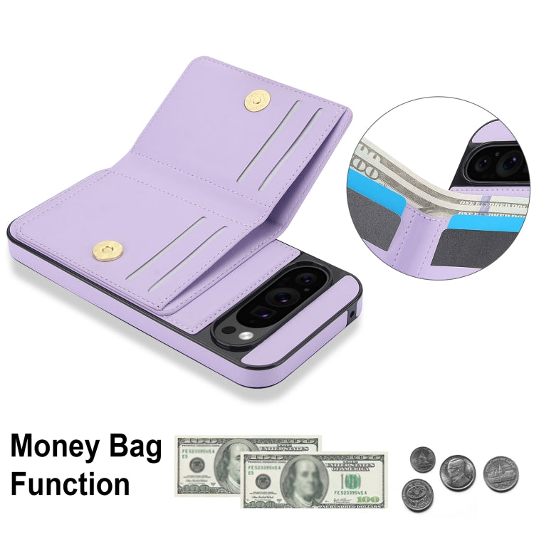 For Google Pixel 9 RFID Anti-theft Card Ring Holder Phone Case
