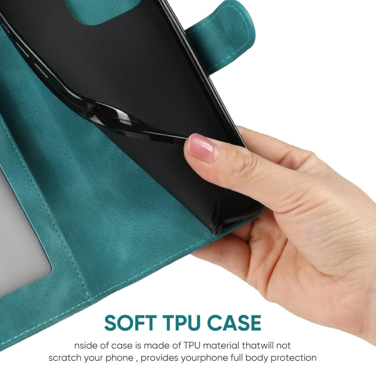 For iPhone 16 Skin Feel Geometric Lines Leather Phone Case