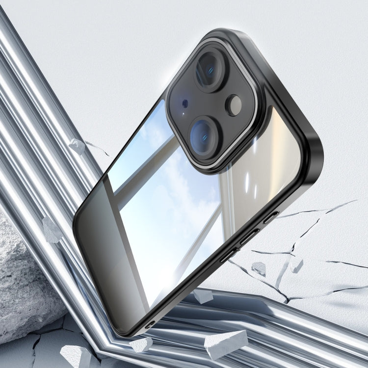 For iPhone 14 Acrylic Hybrid TPU Armor Shockproof Phone Case