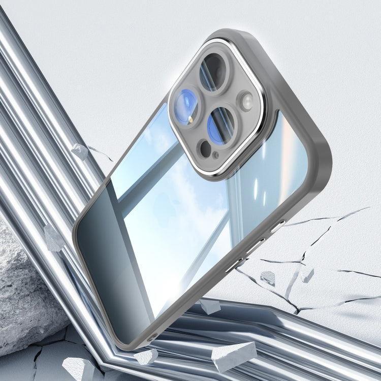 For iPhone 14 Pro Acrylic Hybrid TPU Armor Shockproof Phone Case