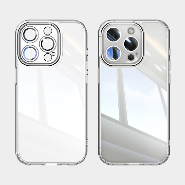 For iPhone 14 Pro Max Acrylic Hybrid TPU Armor Shockproof Phone Case