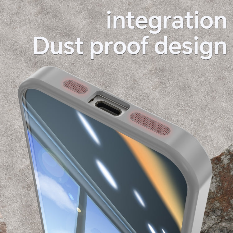 For iPhone 13 Pro Max Acrylic Hybrid TPU Armor Shockproof Phone Case