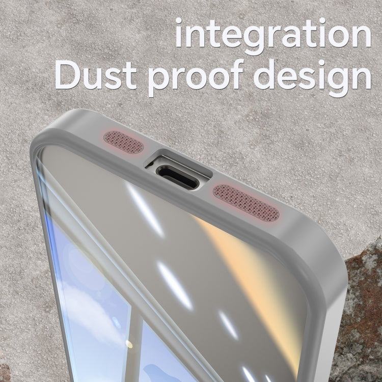 For iPhone 13 Acrylic Hybrid TPU Armor Shockproof Phone Case