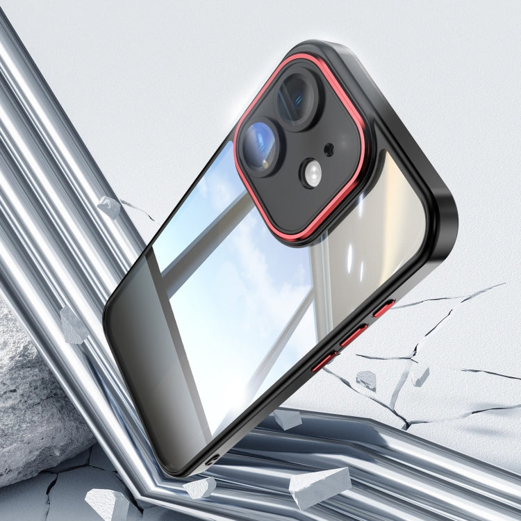 For iPhone 12 Acrylic Hybrid TPU Armor Shockproof Phone Case