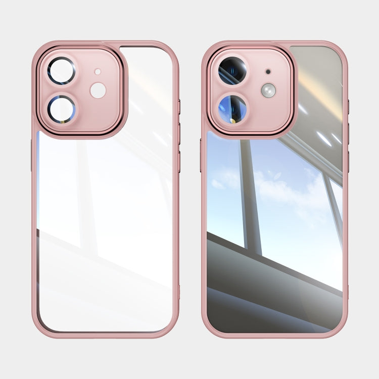 For iPhone 12 Acrylic Hybrid TPU Armor Shockproof Phone Case