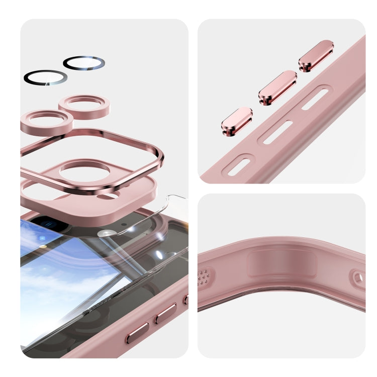For iPhone 12 Acrylic Hybrid TPU Armor Shockproof Phone Case