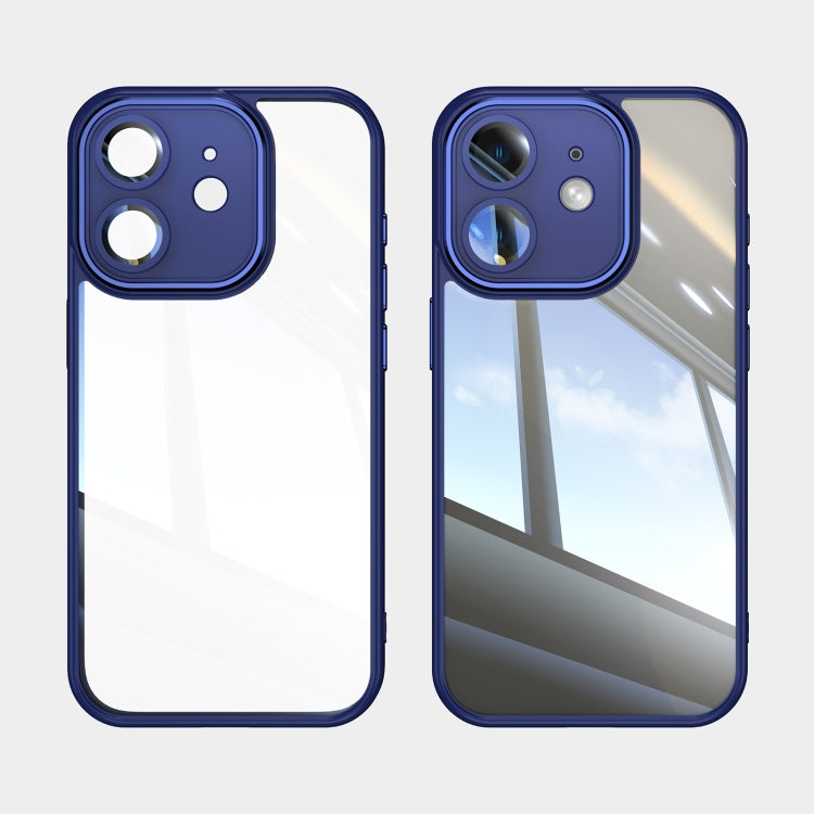 For iPhone 12 Acrylic Hybrid TPU Armor Shockproof Phone Case