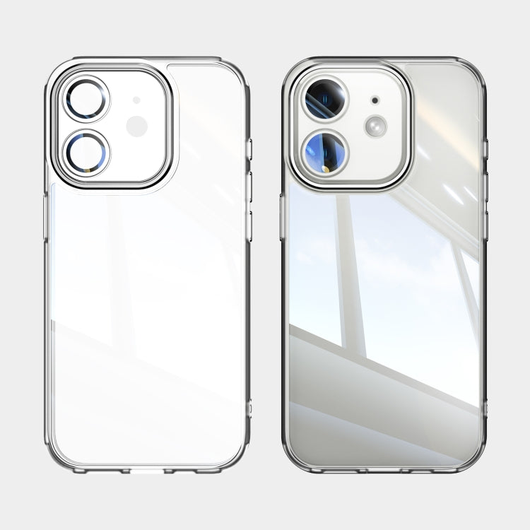 For iPhone 12 Acrylic Hybrid TPU Armor Shockproof Phone Case